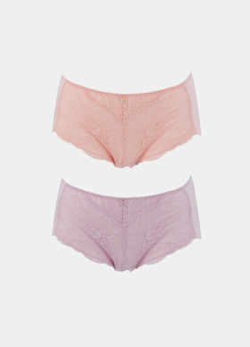 [제임스딘]자카드 레이스 A2 맥시 헴팬티